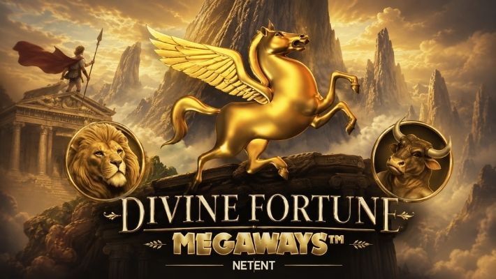 UNIBET Slots - DIVINE FORTUNE MEGAWAYS - NETENT